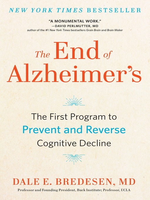 Cover image for The End of Alzheimer's